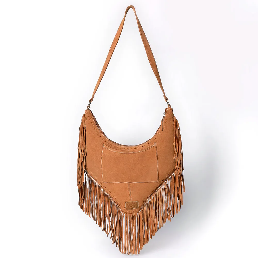 American Darling ADBGA733 Cross Body Suede Genuine Western Leather Women Bag Western Handbag Purse