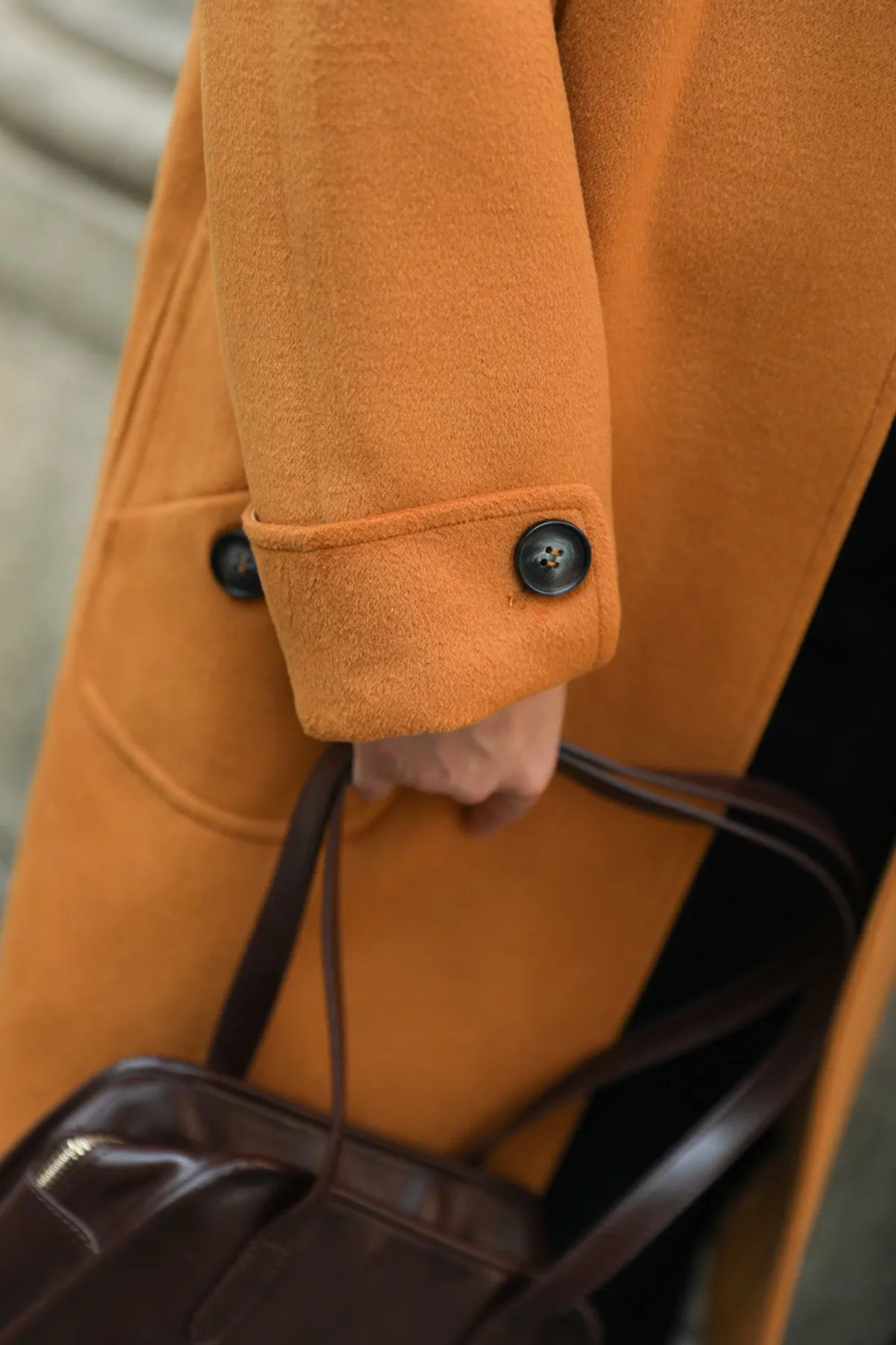 Annabelle Long Wool Coat
