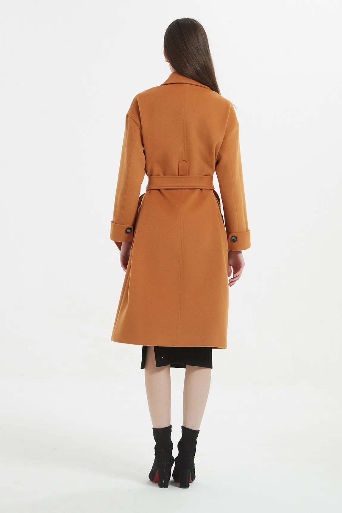 Annabelle Long Wool Coat
