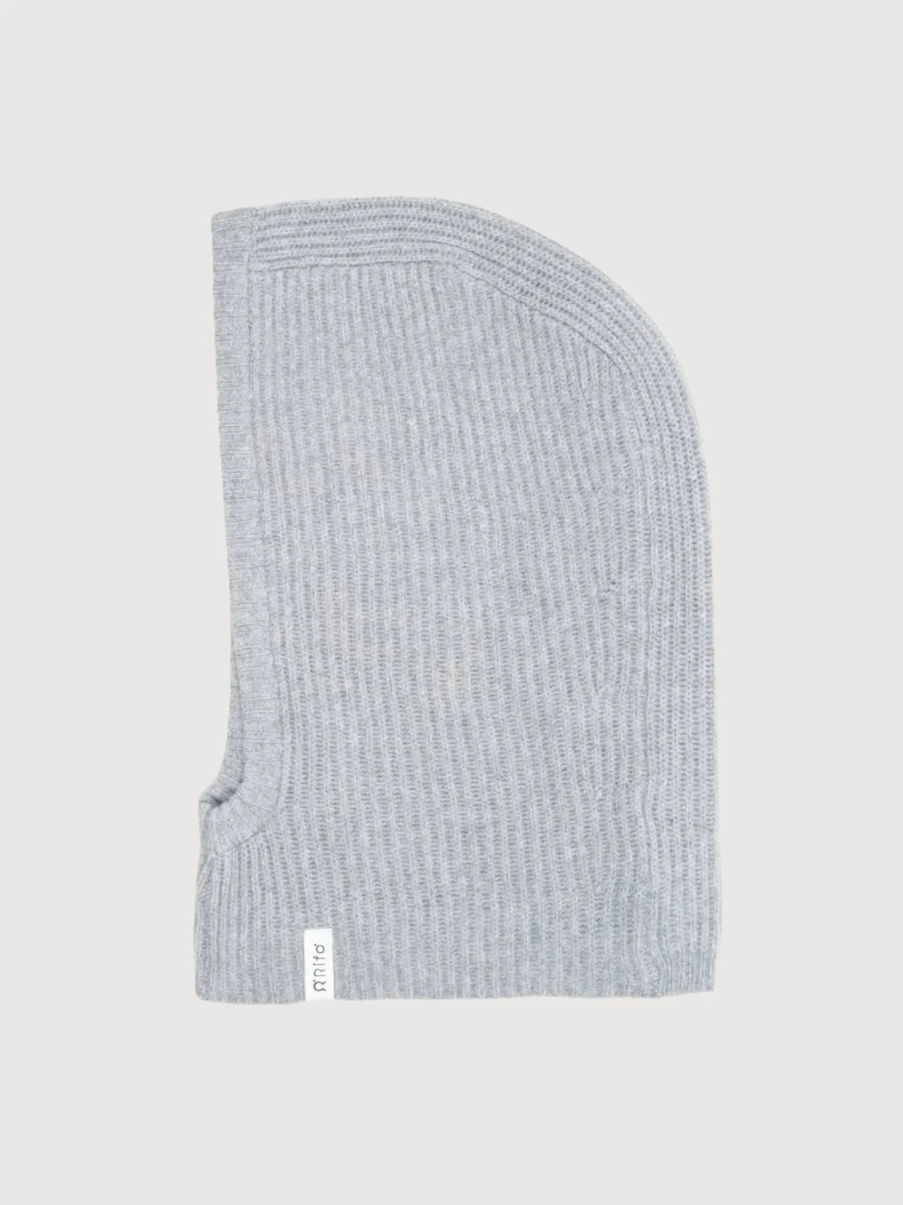 Balaclava Marika Unisex Recycled Cashmere Grey | Rifò