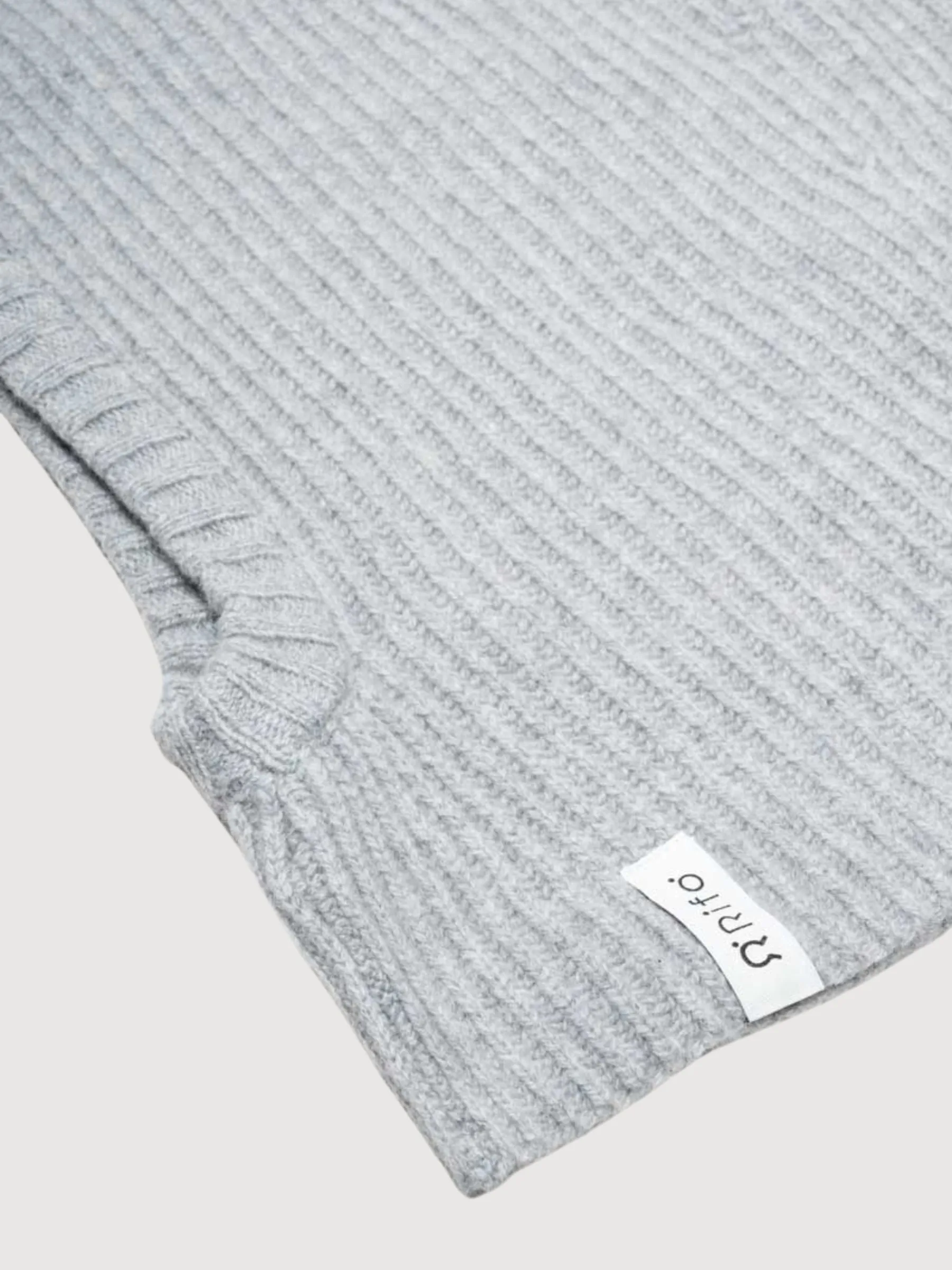 Balaclava Marika Unisex Recycled Cashmere Grey | Rifò