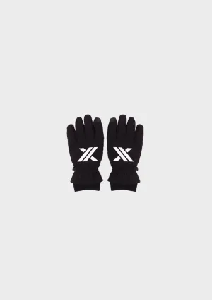 BLACK "ATLAS" SKI GLOVES