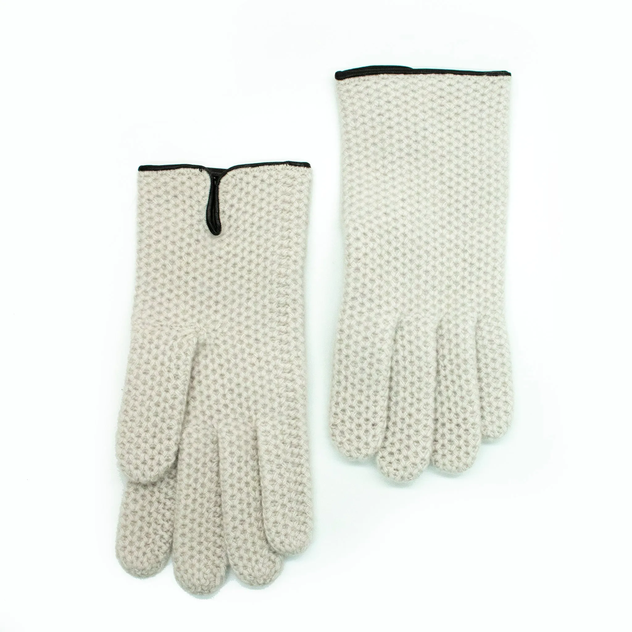 CASHMERE HONEYCOMB GLOVES