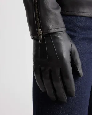 Cashmere Lined Leather Gloves