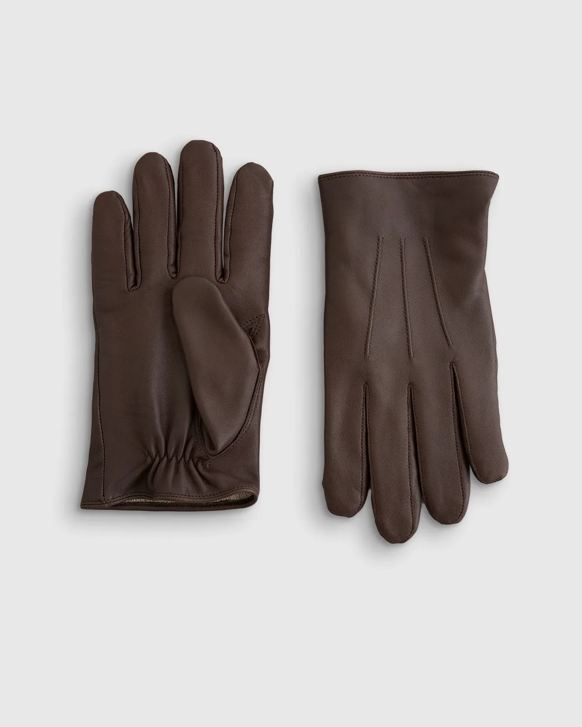 Cashmere Lined Leather Gloves