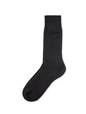 Cashmere Sock Black