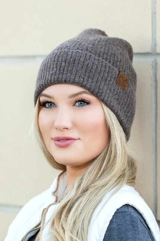 CC Cashmere Blend Cuff Beanie *Online Only*