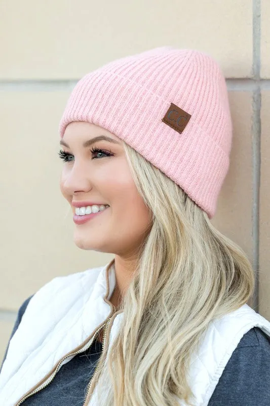CC Cashmere Blend Cuff Beanie *Online Only*