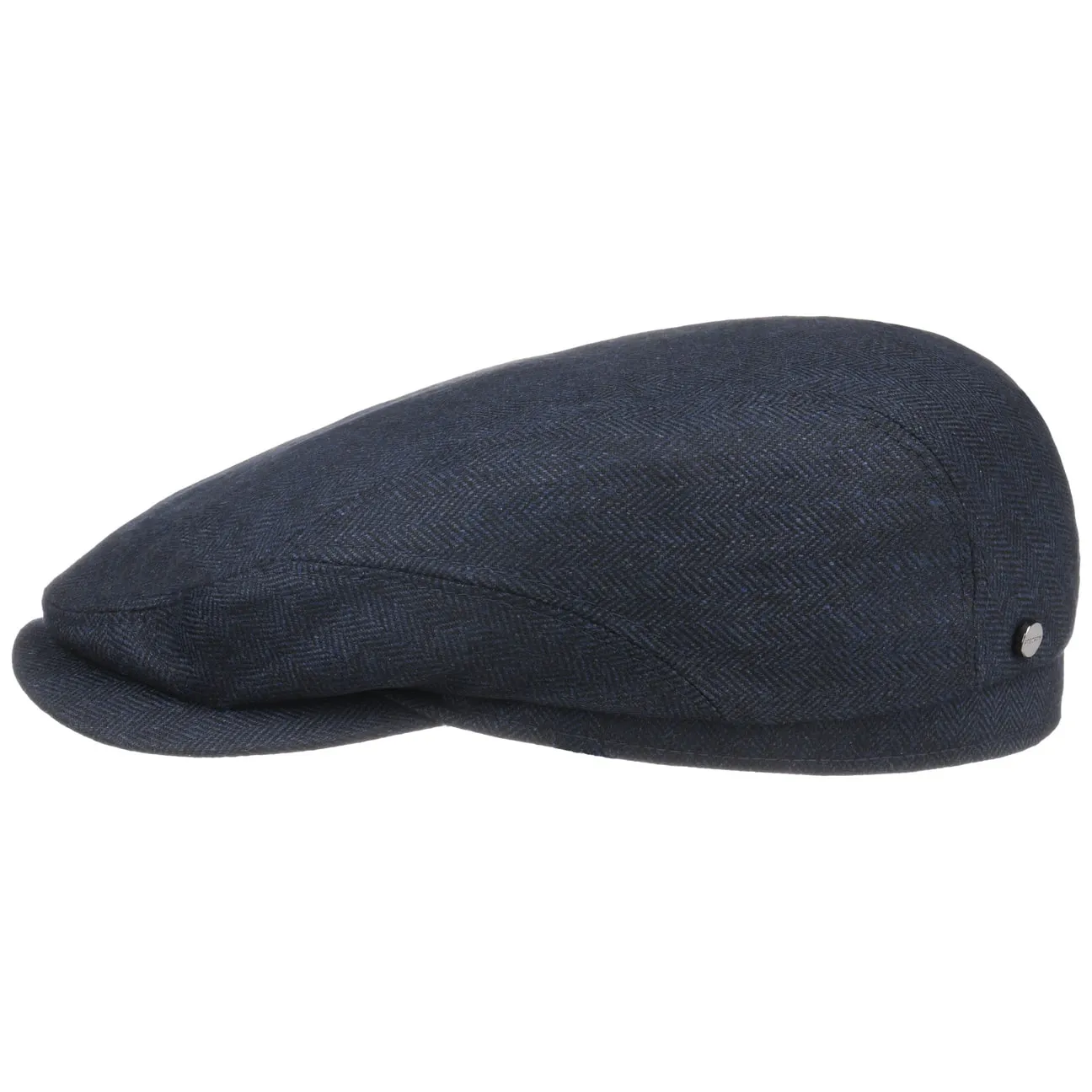 Chester Wool Silk Cashmere Flat Cap by Stetson