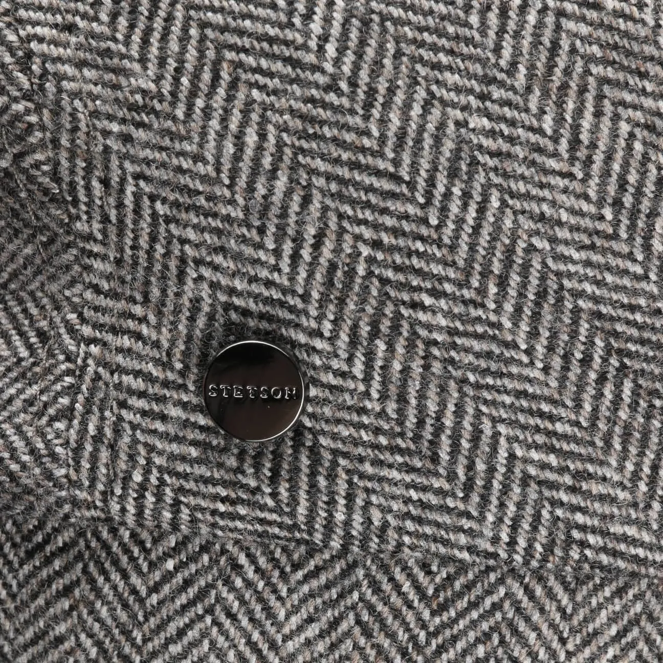 Chester Wool Silk Cashmere Flat Cap by Stetson