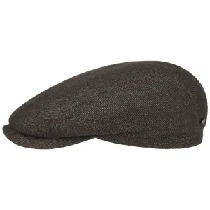 Chester Wool Silk Cashmere Flat Cap by Stetson