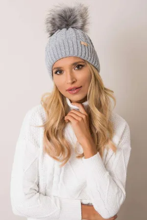 Chic Plaid Pom Pom Winter Beanie