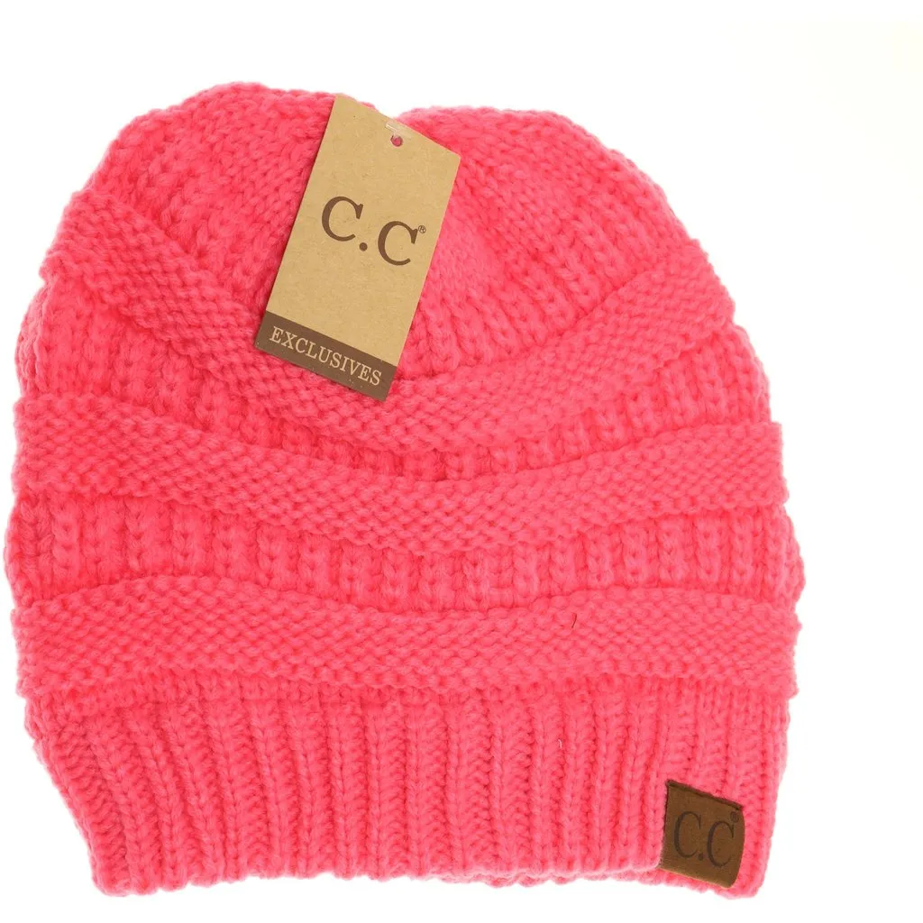 Classic CC Beanie Hats - Lined