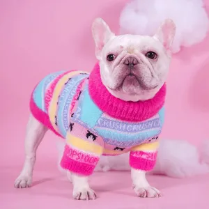 CozyPaw Frenchie Winter Sweater