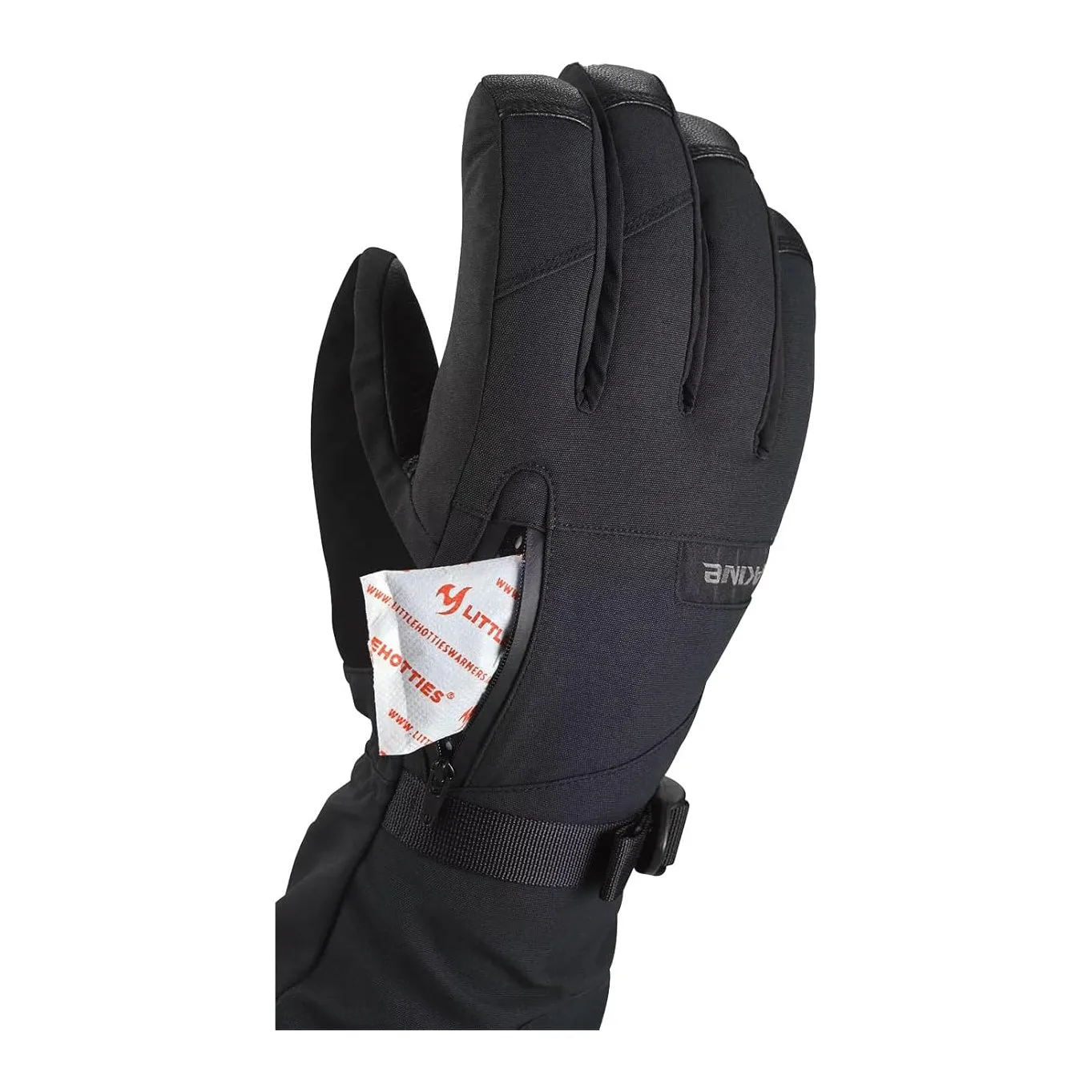Dakine Unisex Black Leather Titan Gore-Tex XX-Large Gloves - 10004508-BLACK-2XL