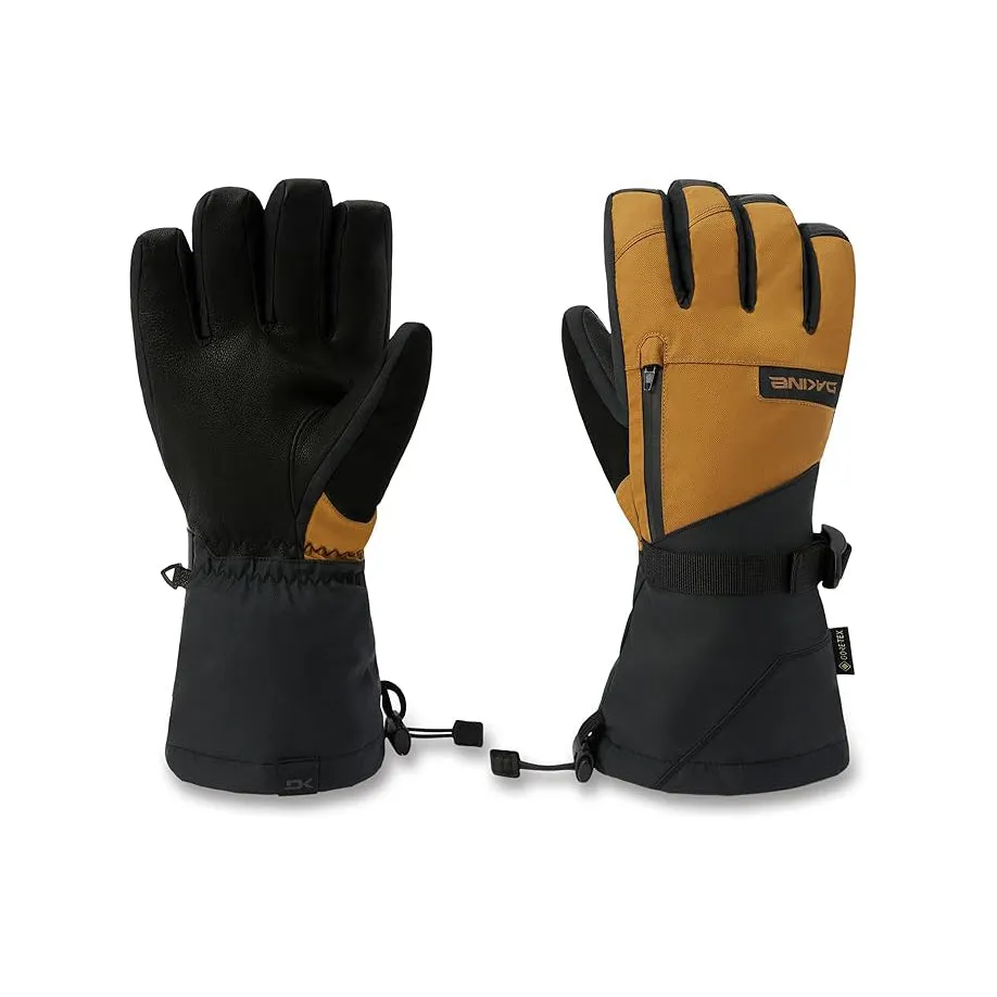 Dakine Unisex Rubber Leather Titan Gore-Tex Medium Gloves - 10004508-RUBBER-M