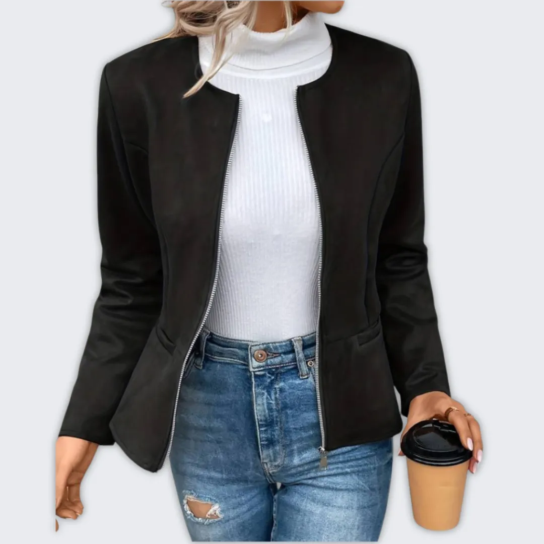 Elegant Women's Cozy Winter Jacket - Chic & Warm Coat