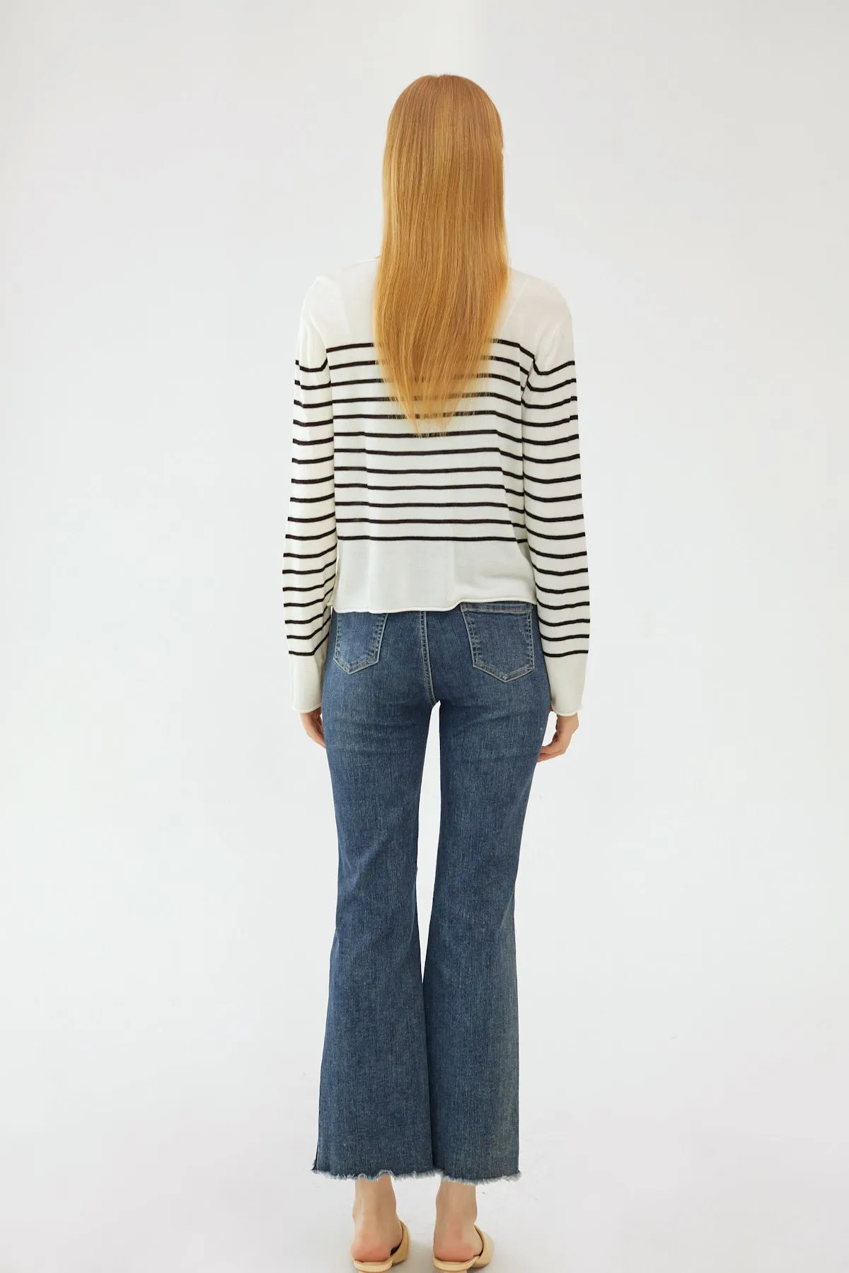 Fae Striped Cardigan