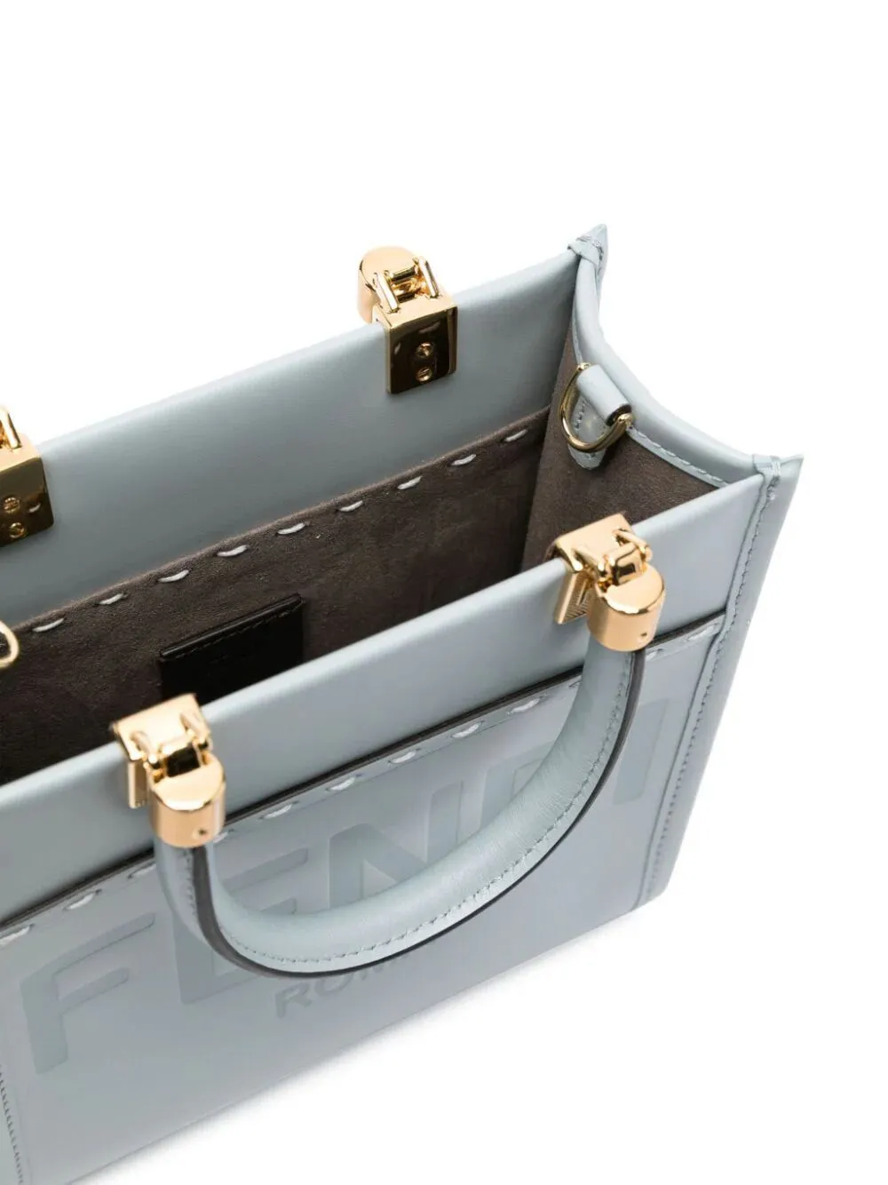 FENDI Mini Top-Handle Handbag