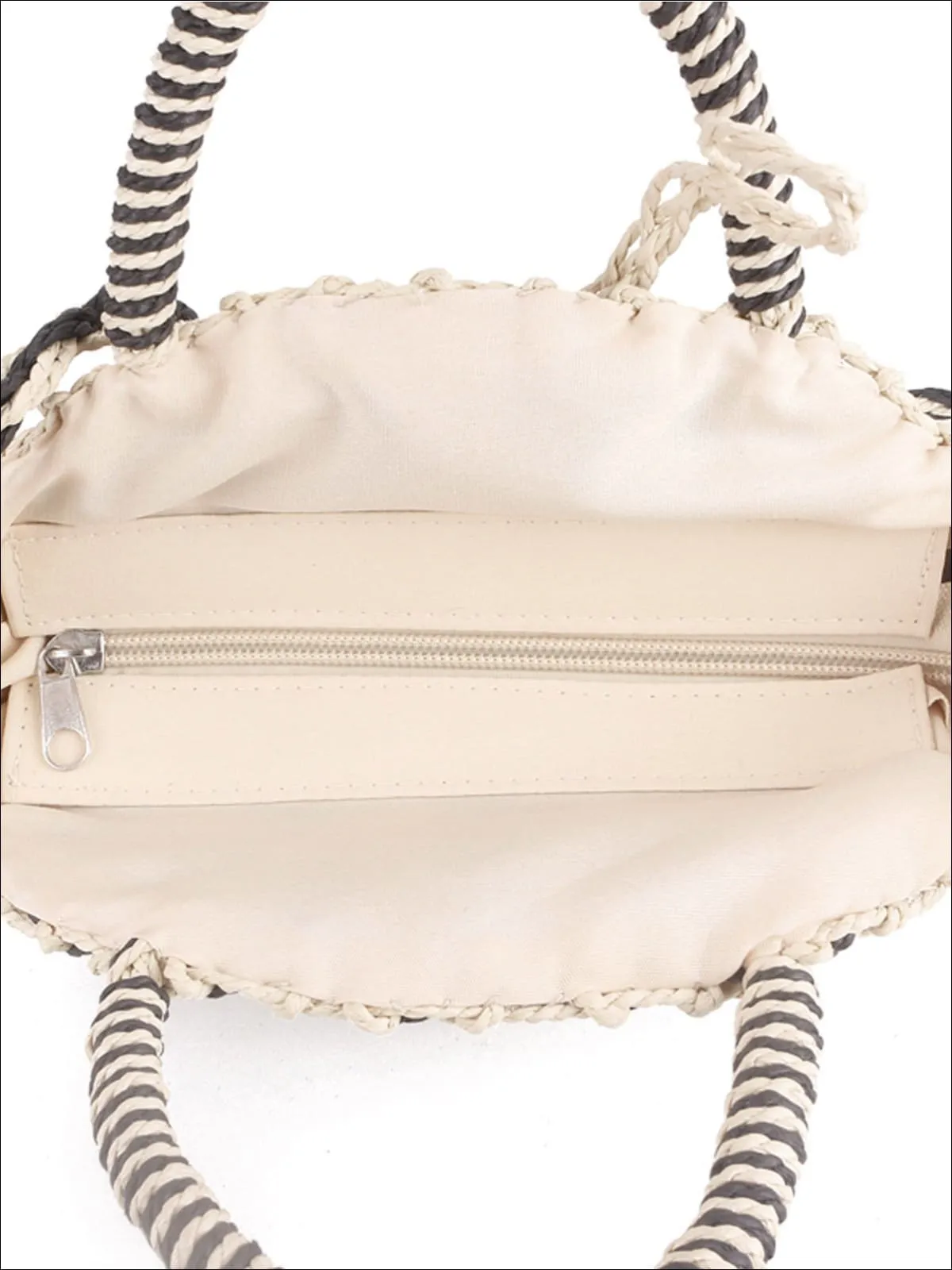Girls Fashion Straw Knitted Retro Chic Summer Bag