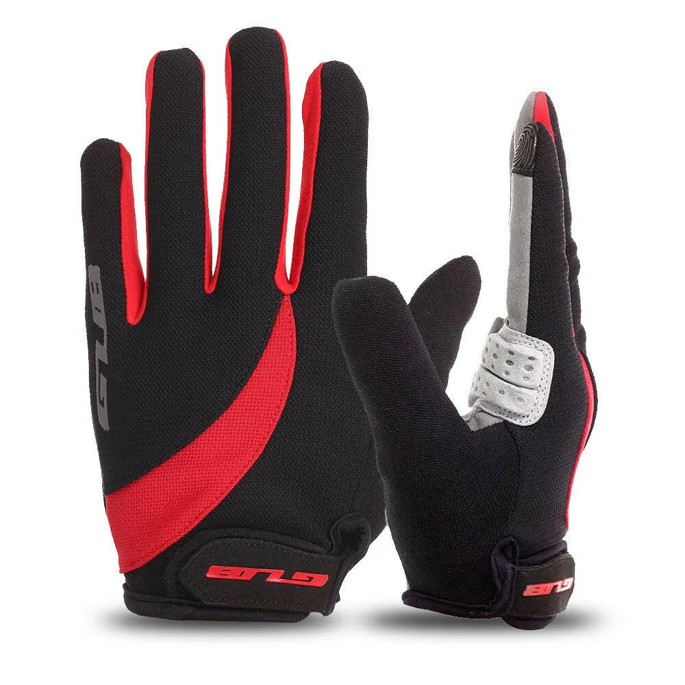 GUB Unisex Gel Padded Touch Screen Full Finger Cycling Gloves MTB Road Bike Bicycle Riding Outdoor Sport Gloves