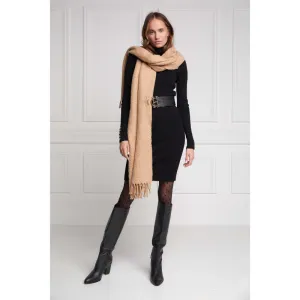 Holland Cooper Chelsea Ladies Scarf - Camel Marl