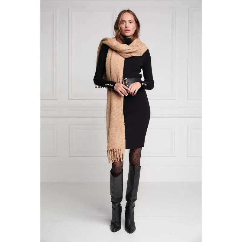 Holland Cooper Chelsea Ladies Scarf - Camel Marl