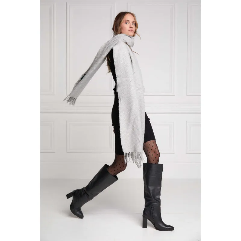 Holland Cooper Chelsea Ladies Scarf - Grey Marl