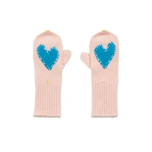 Imperfect Heart Cashmitten ~ Blush Pink