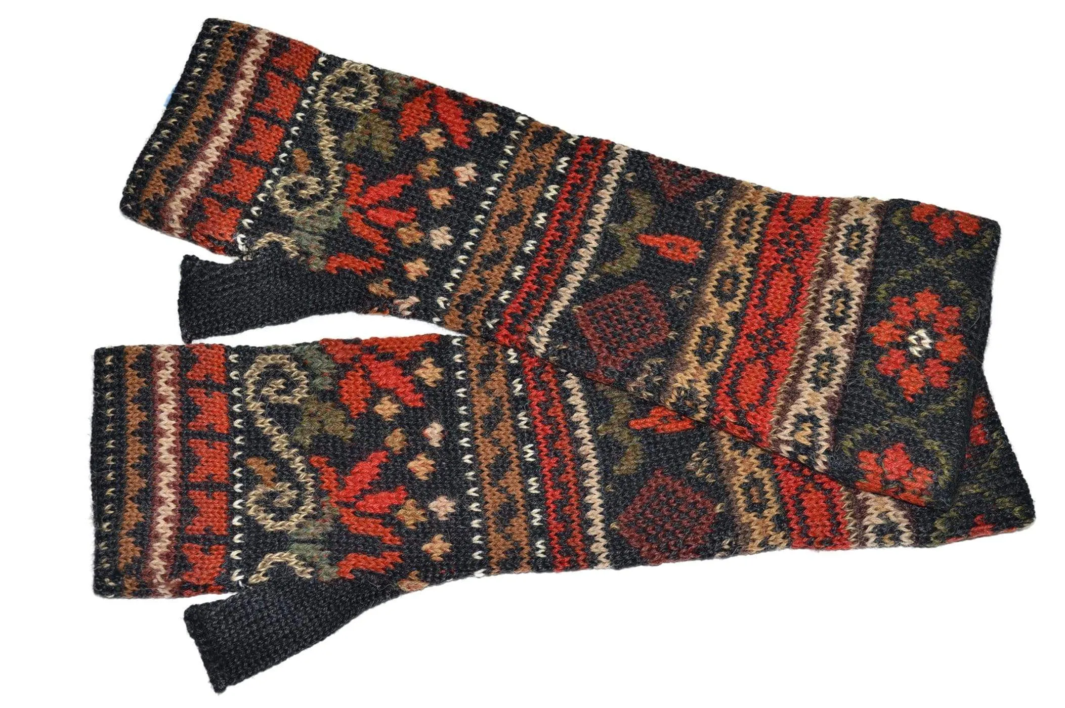 Julia Alpaca Scarf and Fingerless Glove Set