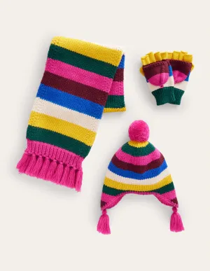 Knitted Set-Multi Stripe