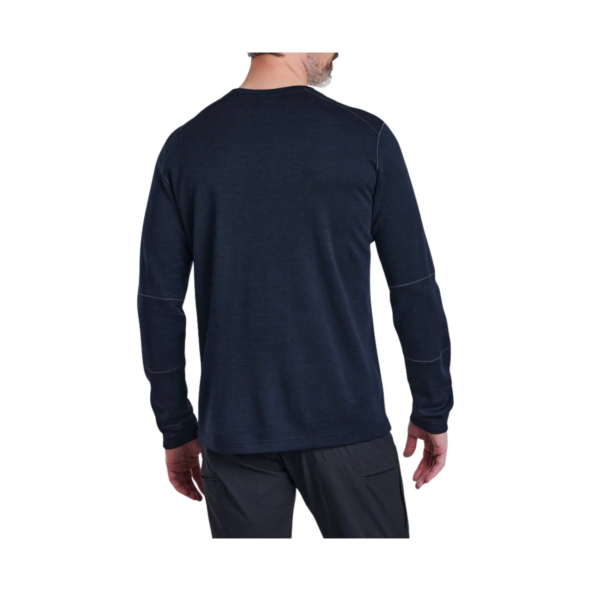 Kuhl Men's Invigoratr Merino Crew - Pirate Blue