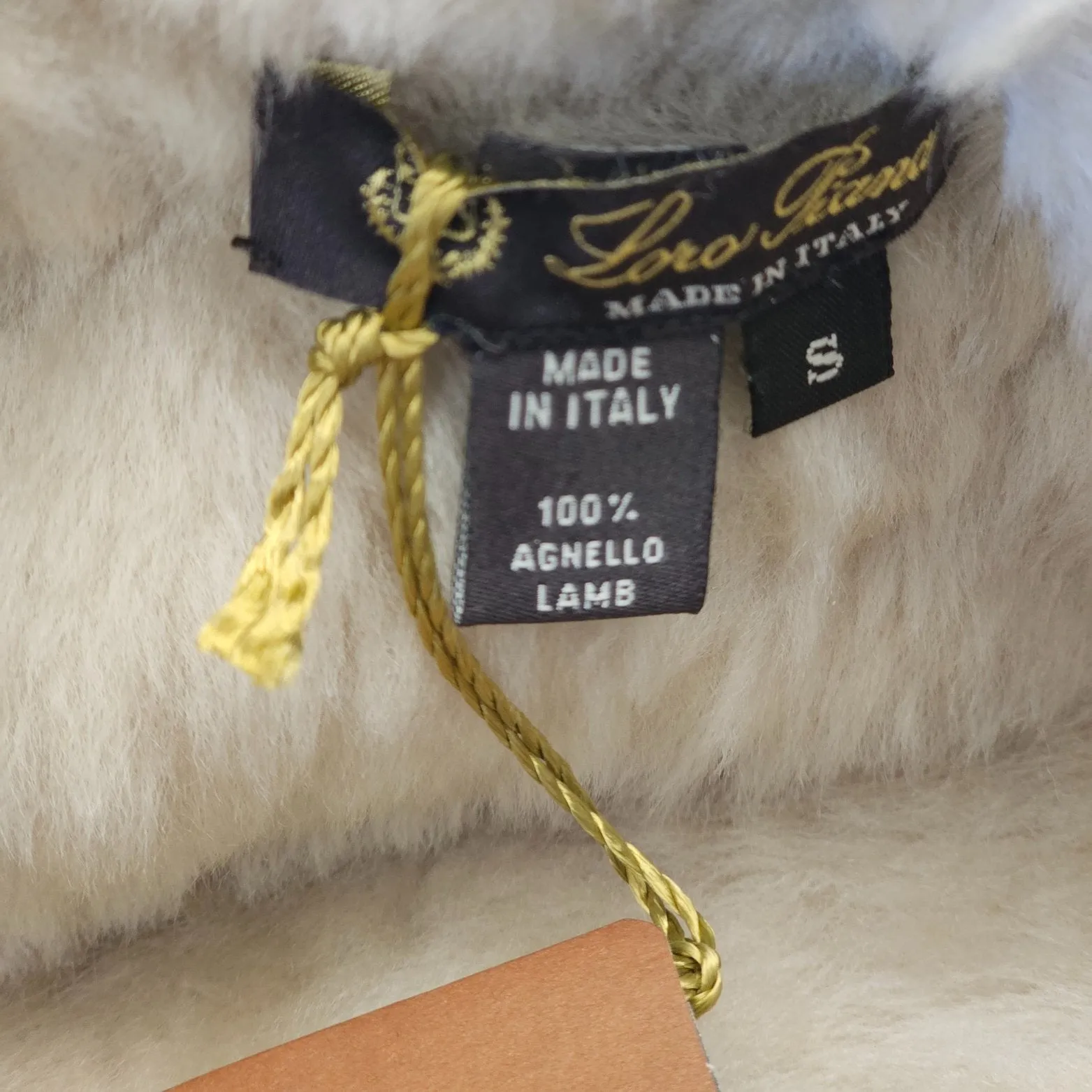 Loro Piana Colbacco Annie Shearling, Leather Beanie