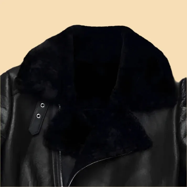 Luxury Cashmere Genuine Leather Jacket By TJS