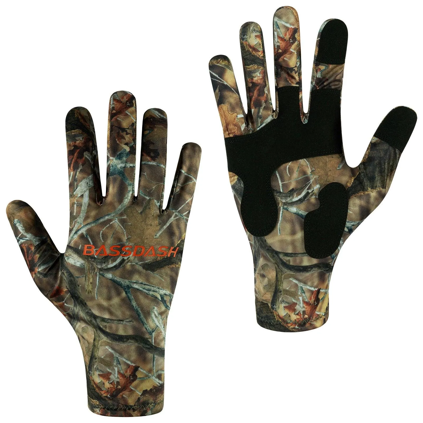 Men's Camo Hunting Gloves for Warm Weather HG01M