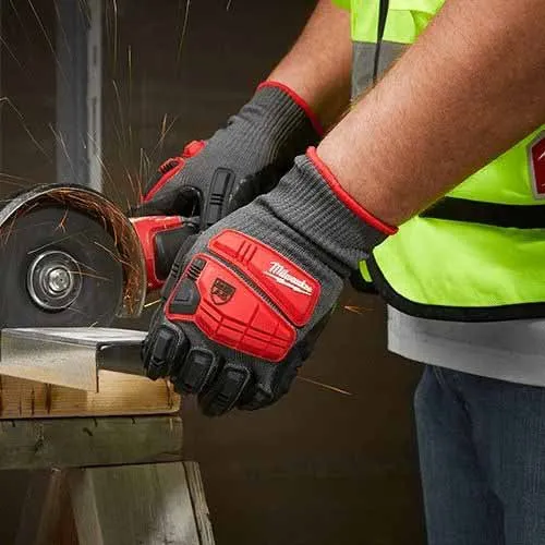 Milwaukee  48-22-8980 Impact Cut Level 5 Nitrile Gloves - S