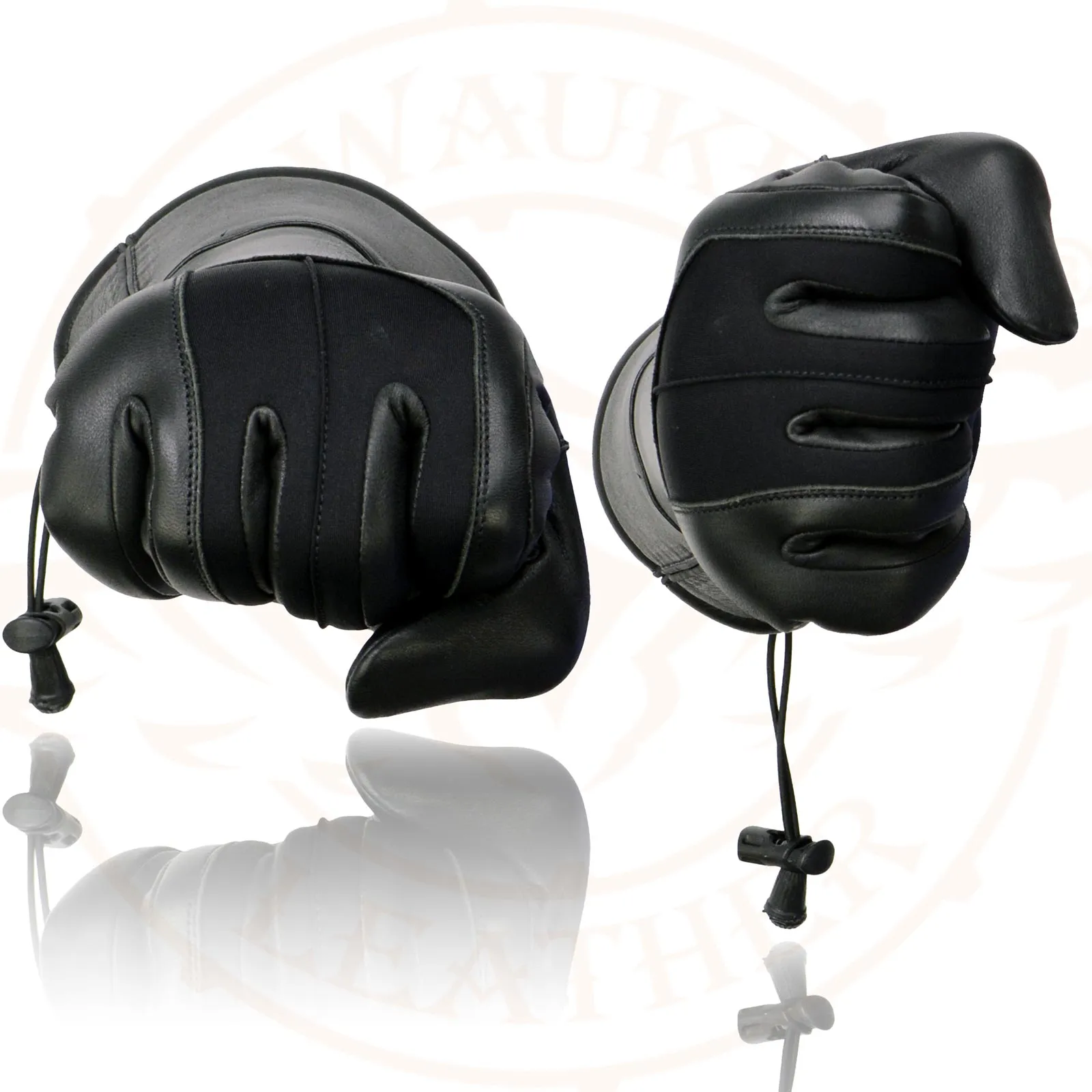 Milwaukee Leather MG7701 Women's Deer Skin Leather Insulated Gauntlet