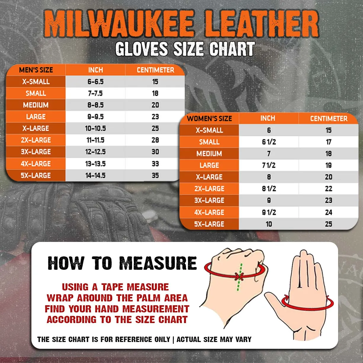 Milwaukee Leather MG7701 Women's Deer Skin Leather Insulated Gauntlet
