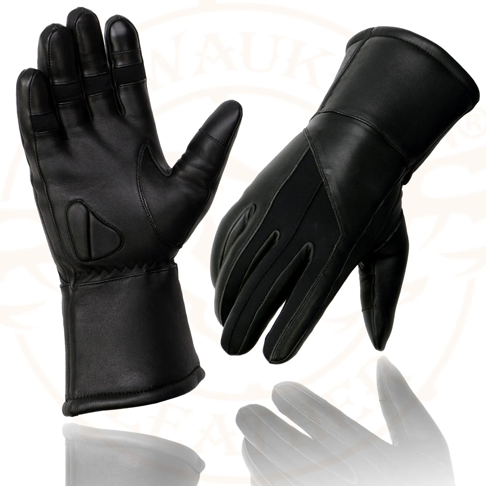 Milwaukee Leather MG7701 Women's Deer Skin Leather Insulated Gauntlet