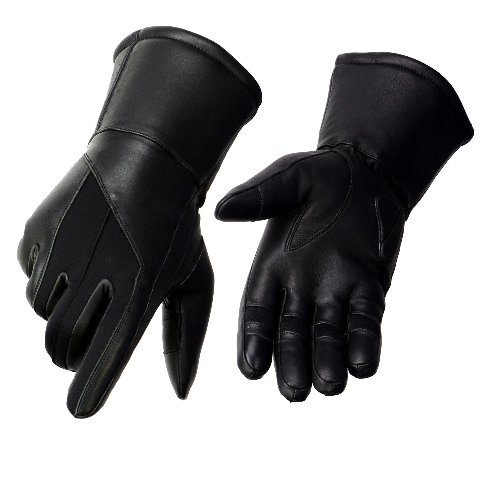 Milwaukee Leather MG7701 Women's Deer Skin Leather Insulated Gauntlet