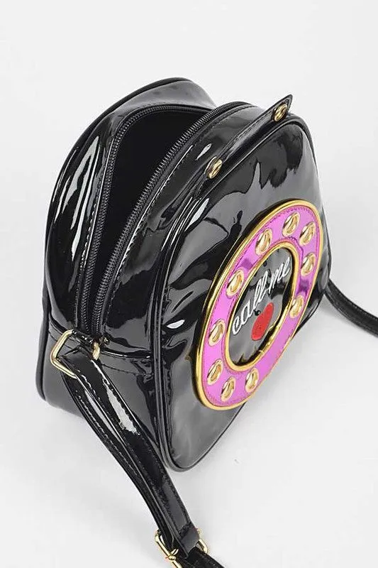 Patent Leather "Phone" Clutch