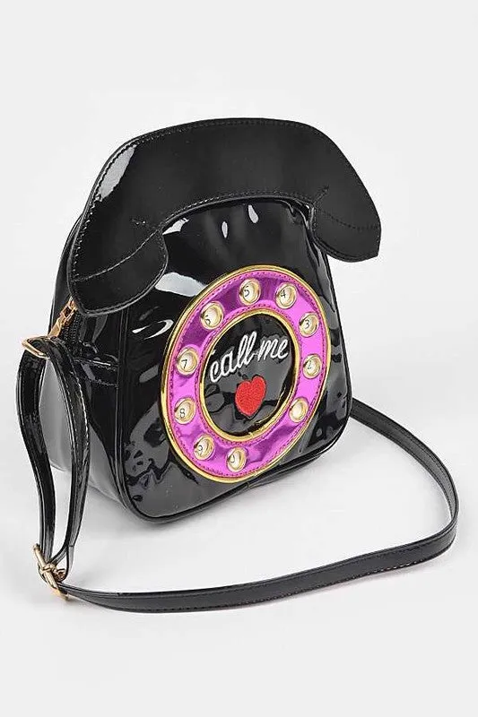 Patent Leather "Phone" Clutch