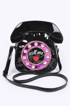 Patent Leather "Phone" Clutch