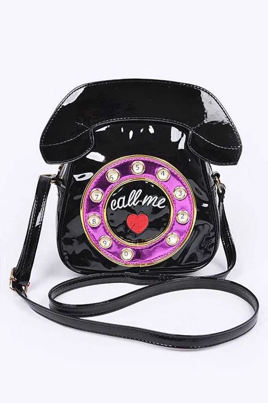 Patent Leather "Phone" Clutch