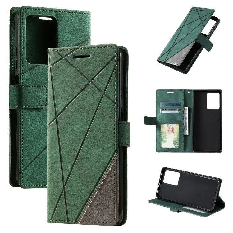 Premium Splicing Leather Wallet Phone Case for Xiaomi 14 Ultra, Series 2