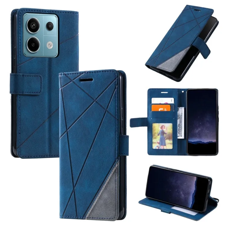 Premium Splicing Leather Wallet Phone Case for Xiaomi 14 Ultra, Series 2