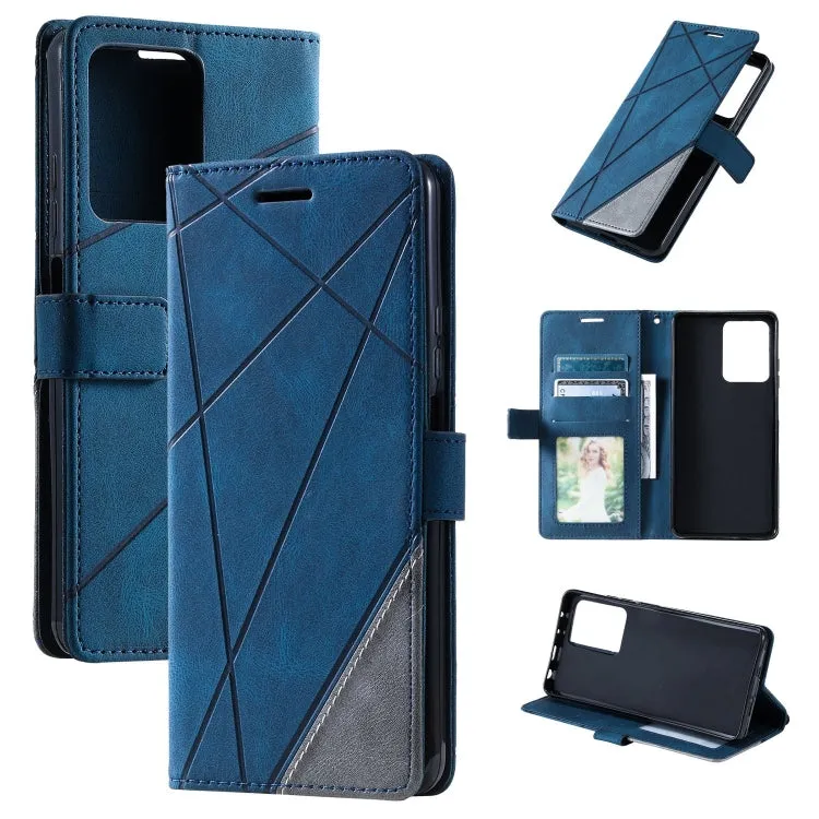 Premium Splicing Leather Wallet Phone Case for Xiaomi 14 Ultra, Series 2