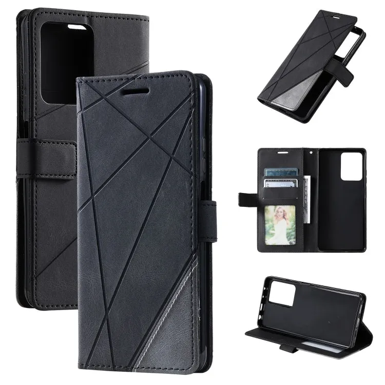 Premium Splicing Leather Wallet Phone Case for Xiaomi 14 Ultra, Series 2