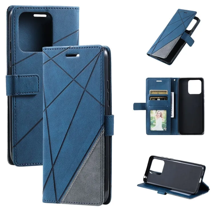 Premium Splicing Leather Wallet Phone Case for Xiaomi 14 Ultra, Series 2