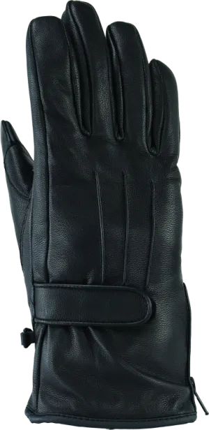 River Road Taos Cold Weather Gloves Black Womens - Large